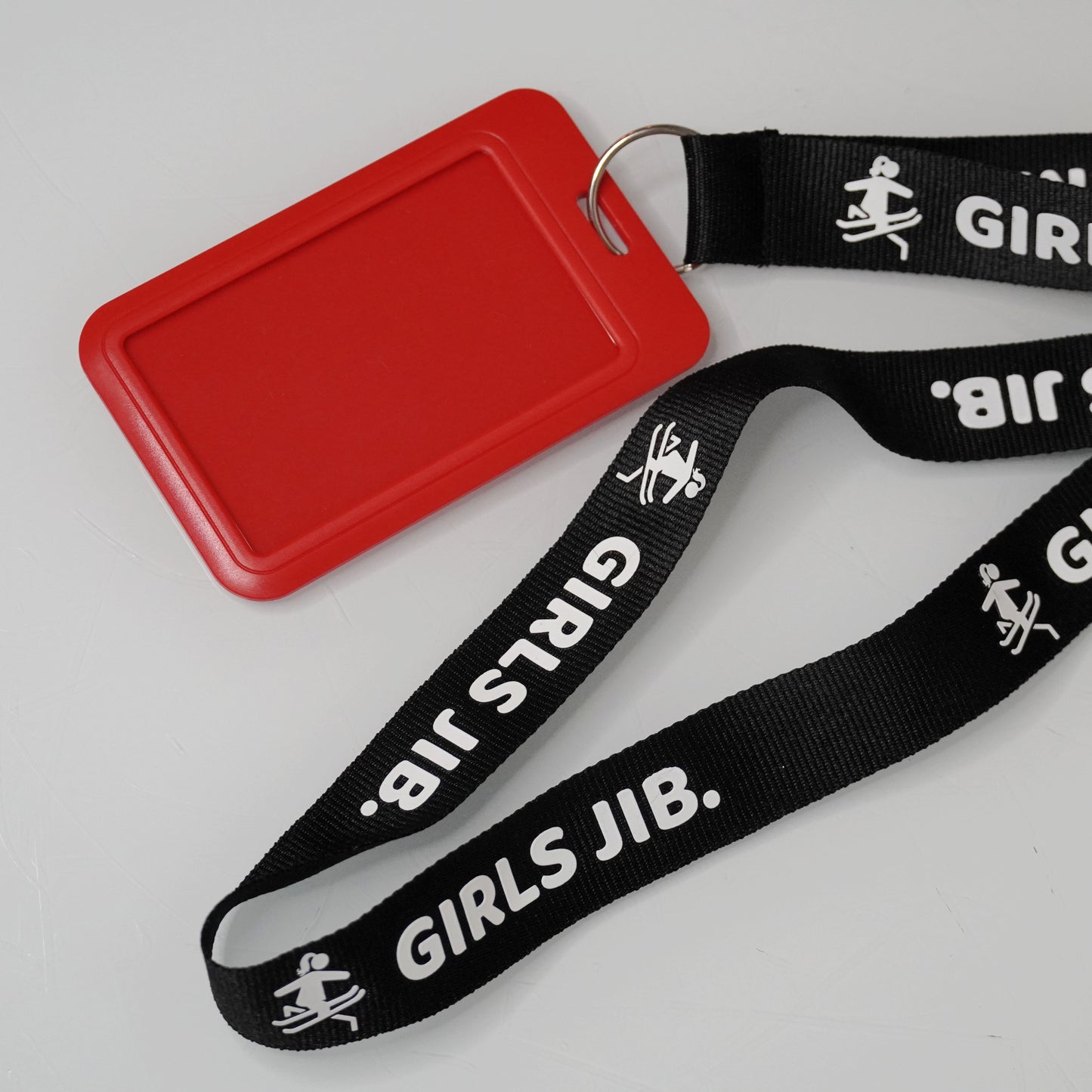Black Season Pass Lanyard Red Pass Holder