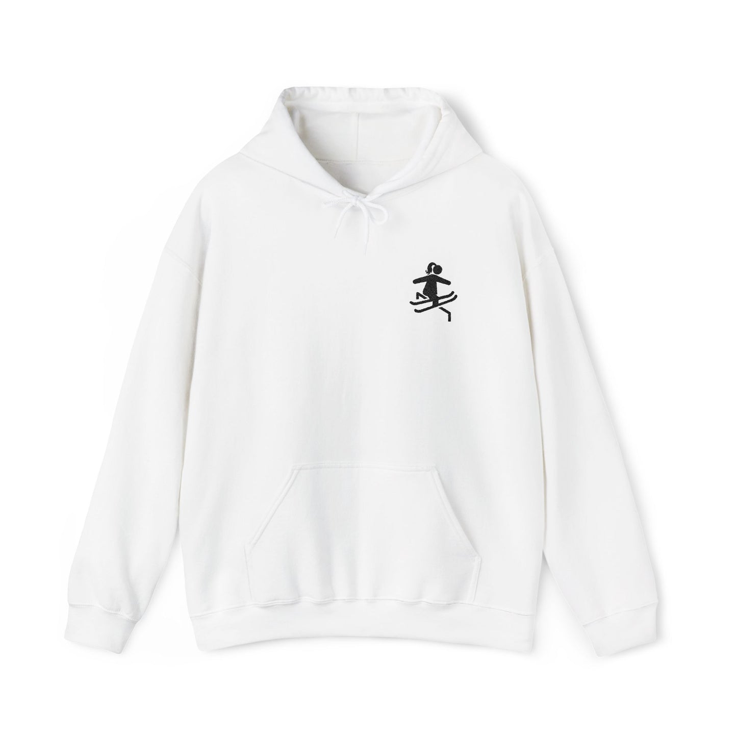 Girls Jib White Hoodie