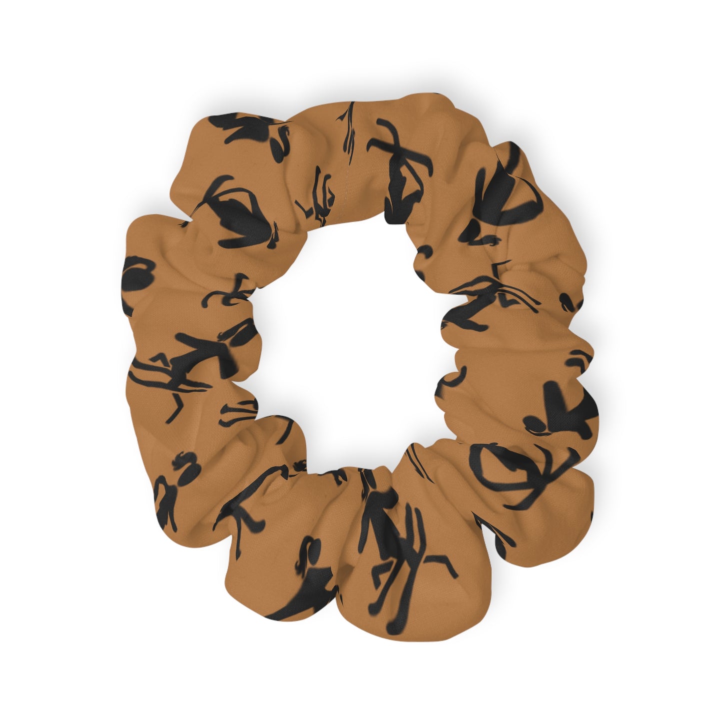 Girls Jib and Grab Cognac Scrunchie