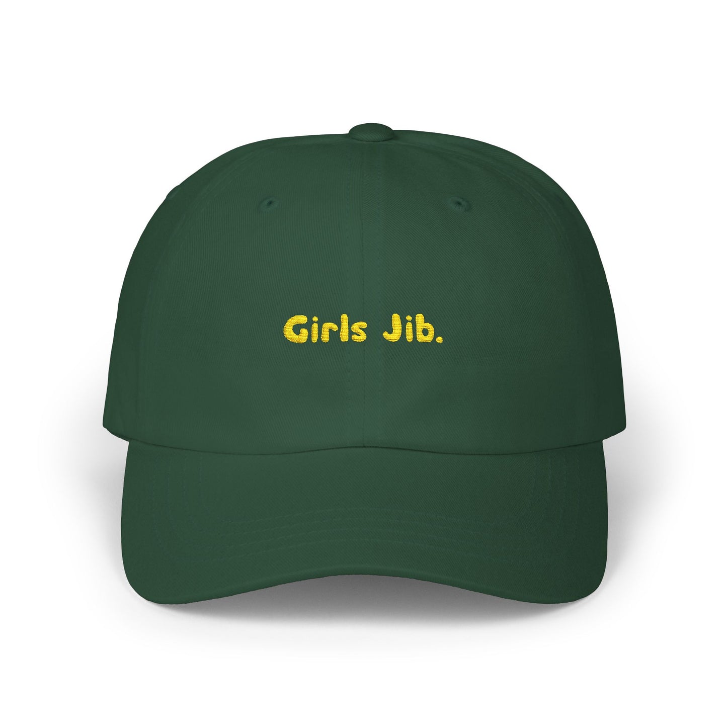 Girls Jib Groovy Embroidered Hat Green
