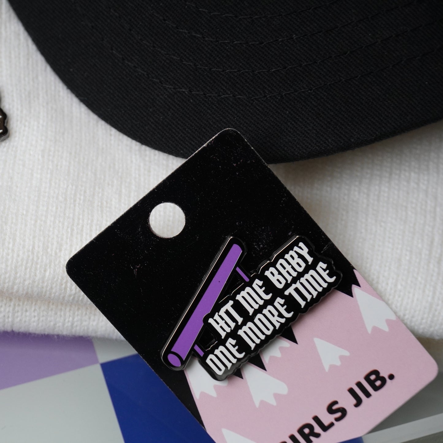 "Hit Me Baby One More Time" Enamel Pin