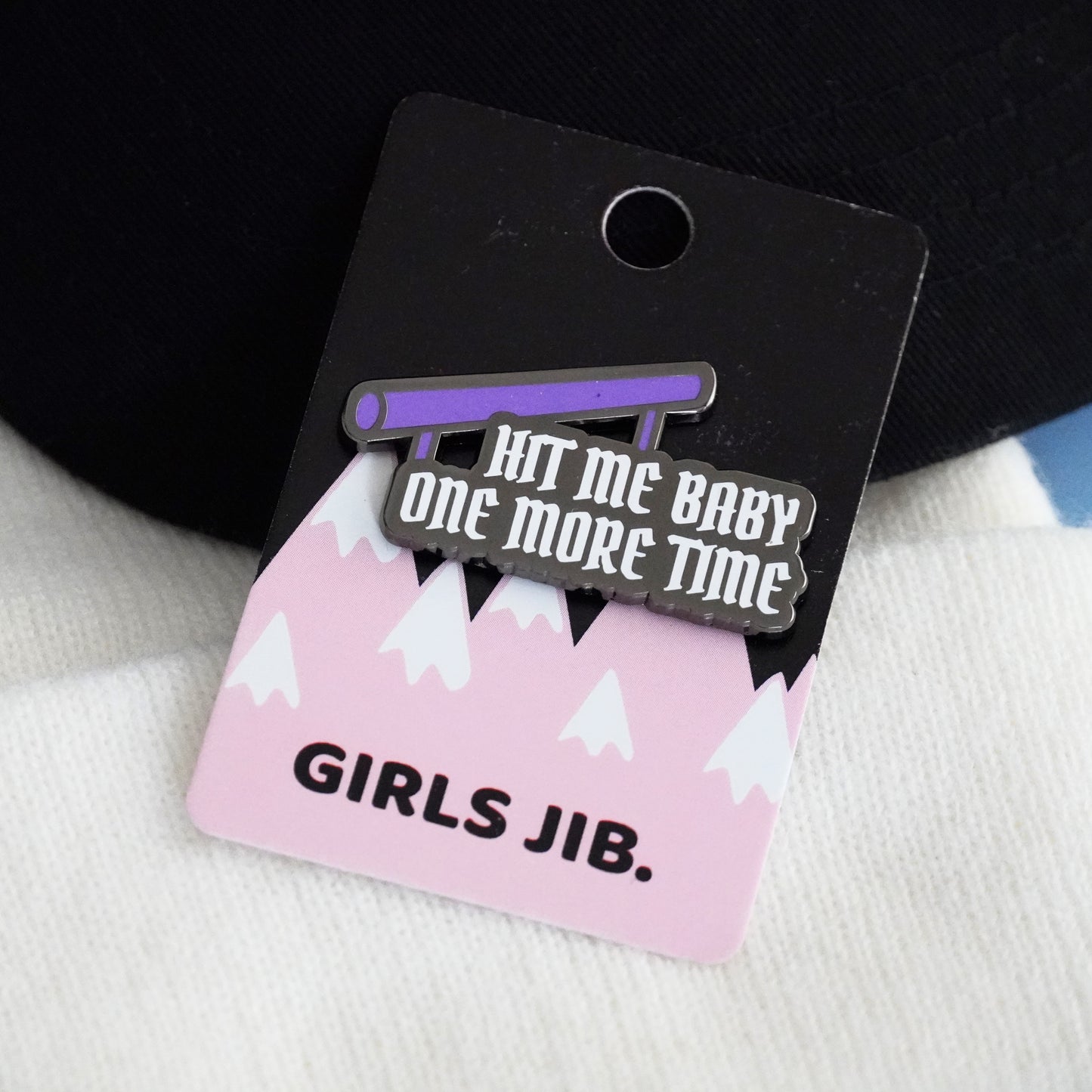 "Hit Me Baby One More Time" Enamel Pin