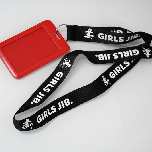 Black Season Pass Lanyard Red Pass Holder