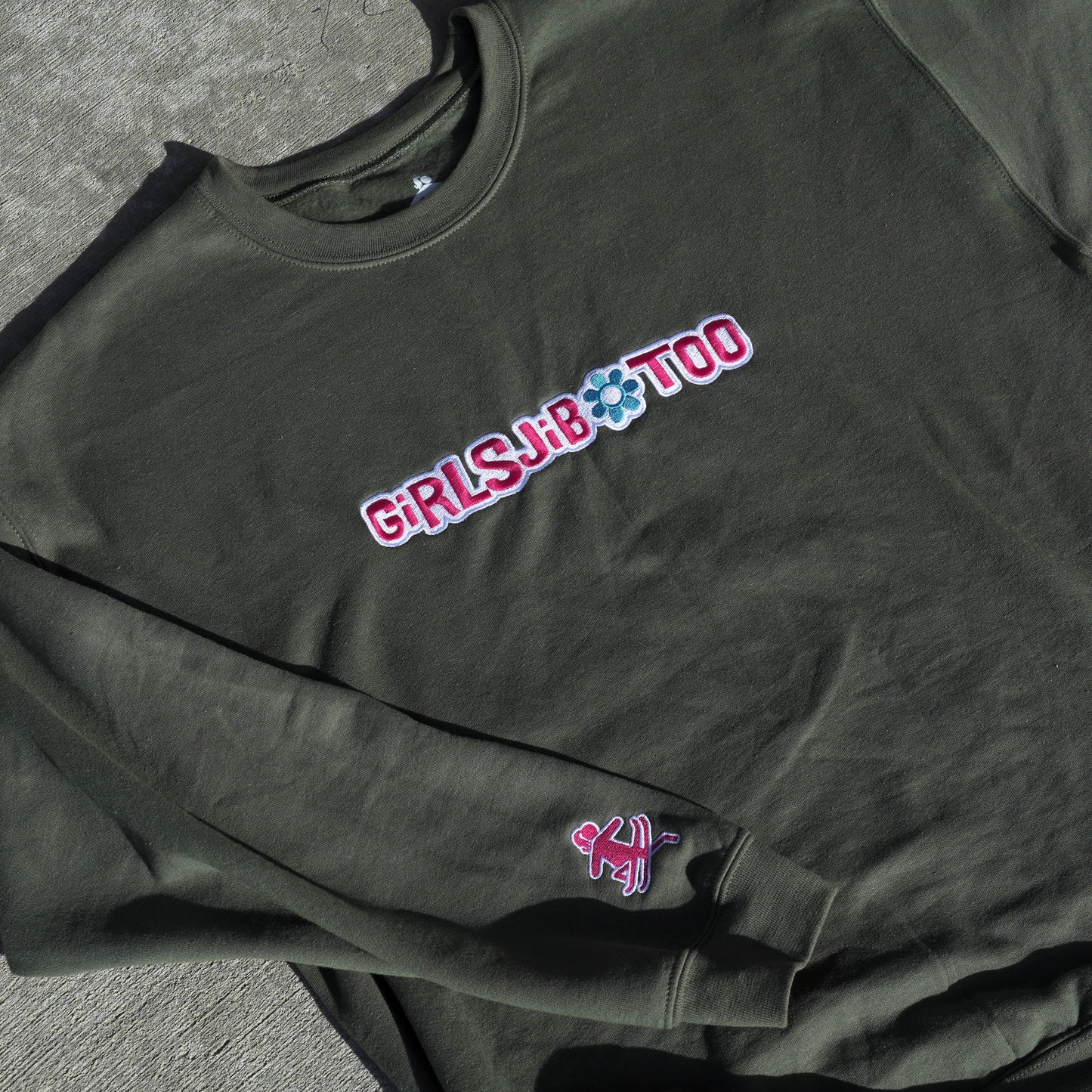 Girls Jib Too 2000's Throwback Crew